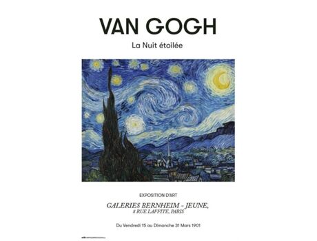 Erik Editores Poster Van Gogh La Nuit Etoilee
