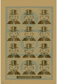 Monopoly Poster Facial Fashion