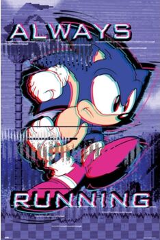 Erik Editores Poster GPE5491 Sonic Sempre a Funcionar