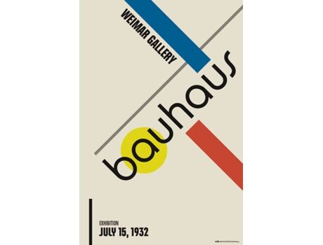 Erik Editores Poster Bauhaus