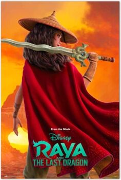 Erik Editores Poster Disney Raya Y El Ultimo Dragon