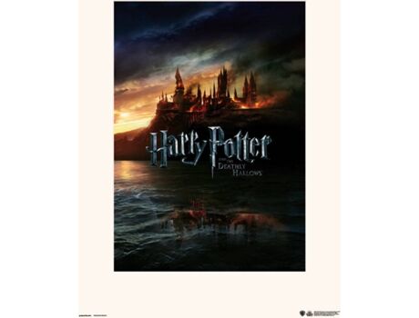 Harry Potter Print 30X40 Cm And The Deathly Hallows