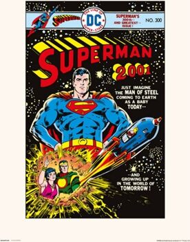 Dc Comics Print 30X40 Cm Superman 300