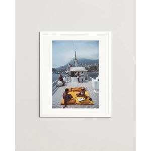 Sonic Editions Framed Slim Aarons Scottis Yacht