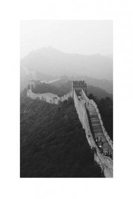 Kolla Print The Great Wall of China (fler stl) (Storlek: 40x50 cm, Vit marginal: Ingen marginal)
