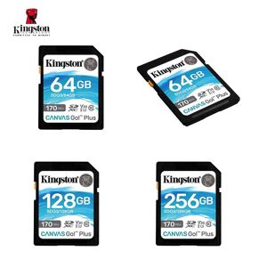 Kingston 170m/s Canvas Go! Plus SD Memory Card for DSLRs, Mirrorless Cameras and 4K Video Production
