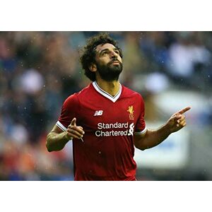 Zone Mohamed Mo Salah Football Liverpool Sport Picture Poster Wall Art Print A4