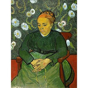Fine Art Prints Van Gogh La Berceuse Portret Van Madame Roulin Large Art Print Poster Wall Decor Premium Mural