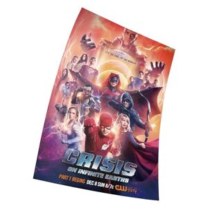 Asher Crisis on Infinite Earths Movie Poster print Size 11 x 17 Inches (28 cm x 43 cm) (280mm x 430mm) Frosted Finish Paper Material Gift Decorative Print Wall