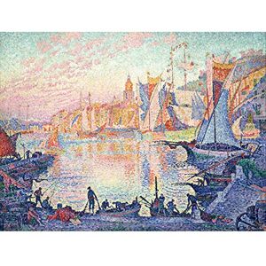 Fine Art Prints Paul Signac The Port Of Saint Tropez Large Wall Art Print Canvas Premium Poster Mural