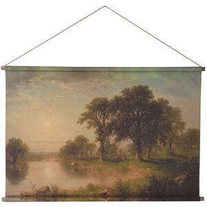 Lakeside Wall Hanging Canvas Material: