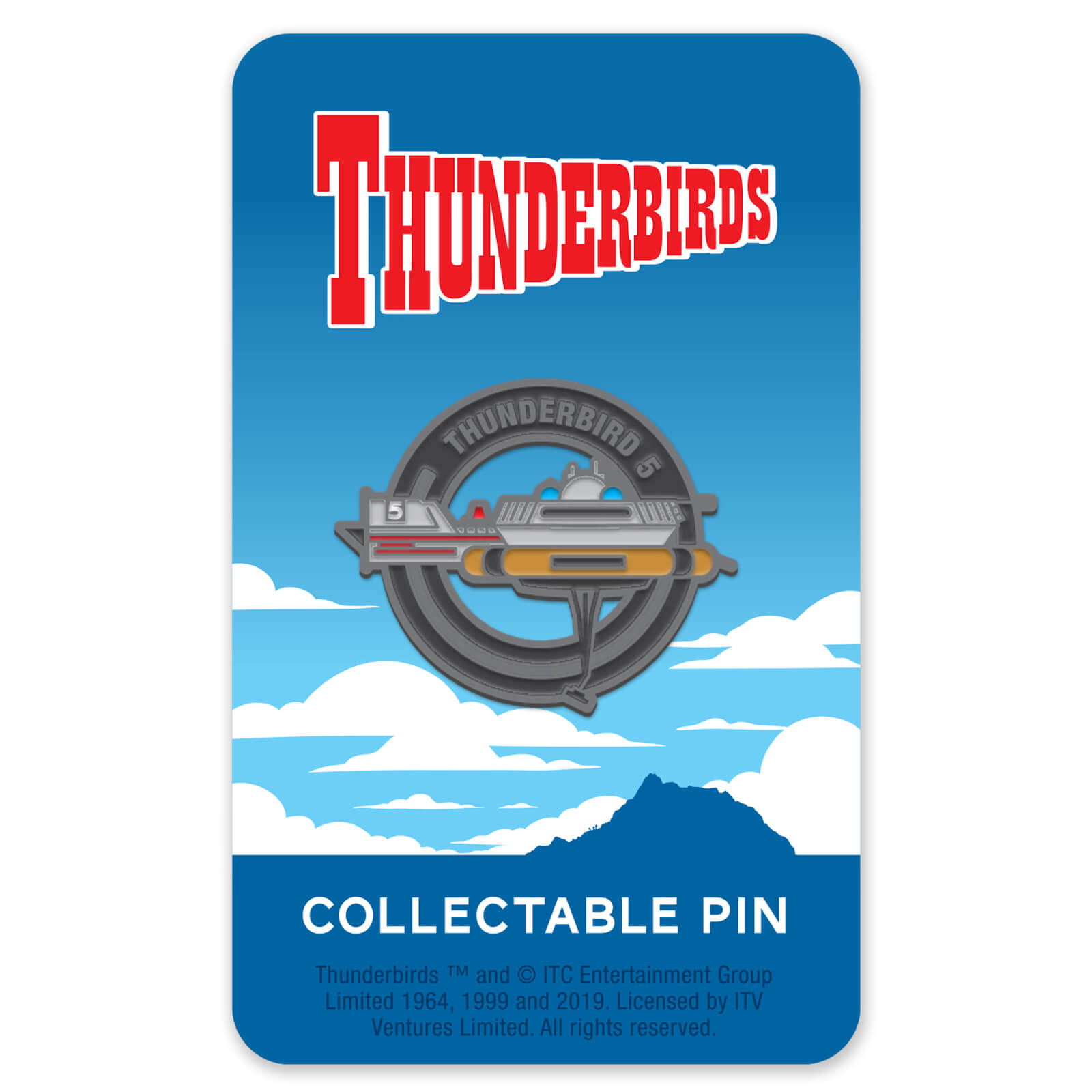 Zavvi Gallery Thunderbirds Enamel Pin Badge 5