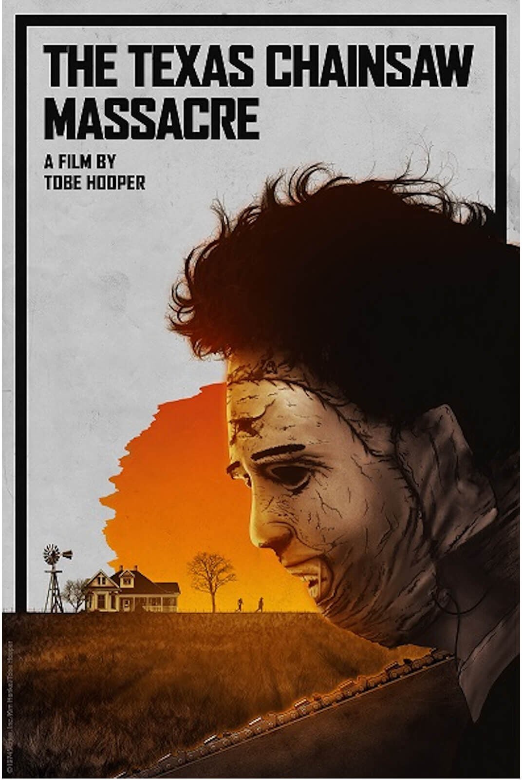 Zavvi Gallery Texas Chainsaw Massacre Limited Edition Fine Art Giclee