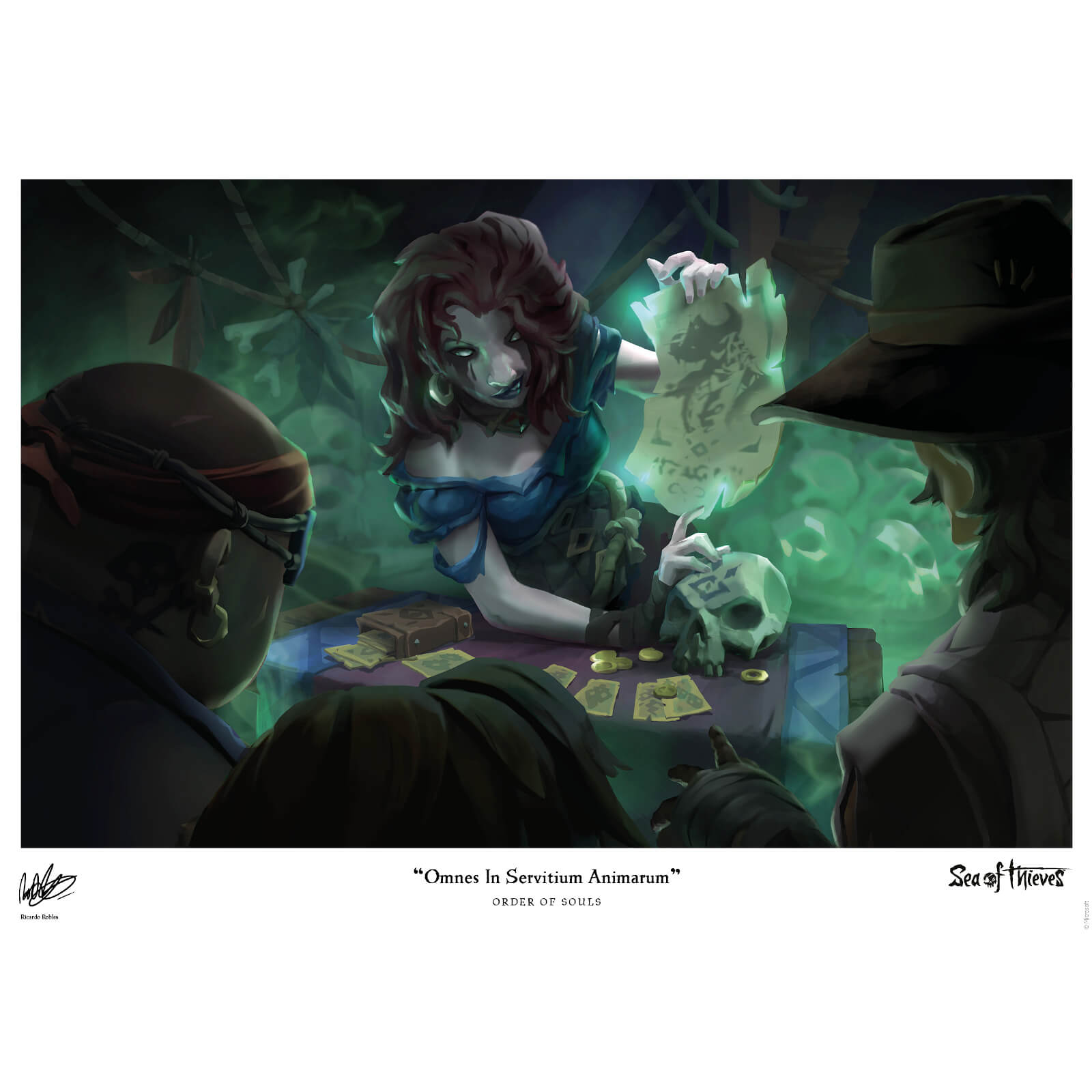 Rare Heritage Sea of Thieves Limited Edition Art Print - Order of Souls