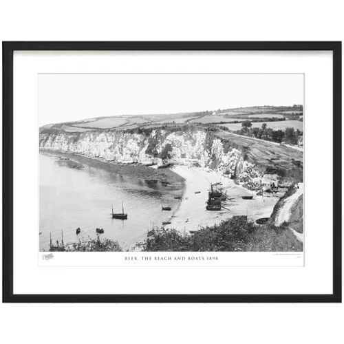 The Francis Frith Collection 'Beer, the Beach and Boats 1898' - Picture Frame Photograph Print on Paper The Francis Frith Collection Size: 40cm H x 50cm W x 2.3cm D  - Size: 45cm H x 60cm W x 2.3cm D