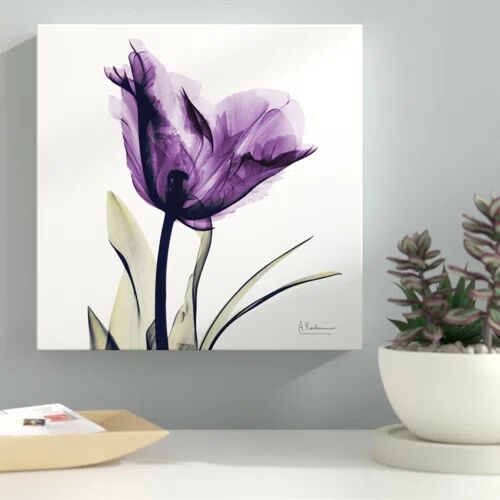 East Urban Home Tulip Dream - Wrapped Canvas Graphic Art Print East Urban Home Size: 61 cm H x 61 cm W  - Size: 218cm H x 183cm W x 61cmD