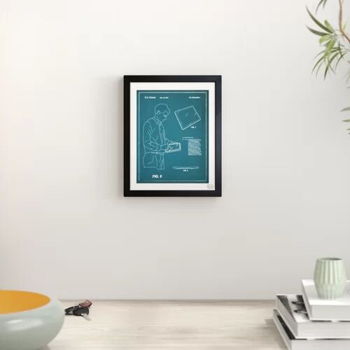 East Urban Home 'Apple iPad 2005' Framed Graphic Art Print East Urban Home Size: 31cm H x 25cm W  - Size: Mini (Under 40cm High)