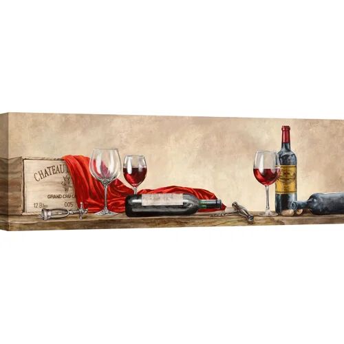 Rosalind Wheeler 'Grand Cru Wines' by Sandro Ferrari - Wrapped Canvas Painting Print Rosalind Wheeler  - Size: 119.38cm H x 81.28cm W x 1.27cm D