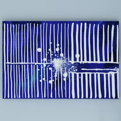 East Urban Home Love Forcefield - Wrapped Canvas Graphic Art Print East Urban Home Size: 76.2cm H x 114.3cm W x 4cm D  - Size: 30cm H x 30cm W x 4cm D