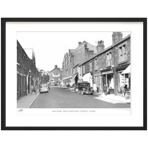 The Francis Frith Collection Millom, Wellington Street C1960' - Picture Frame Photograph Print on Paper The Francis Frith Collection Size: 40cm H x 50cm W x 2.3cm D  - Size: 28cm H x 36cm W x 2.3cm D