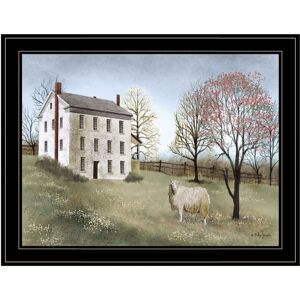 Trendy Decor 4U Spring at White House Farm by Billy Jacobs, Ready to hang Framed Print, Black Frame, 27