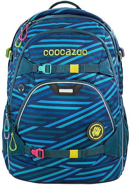 Auf Lager COOCAZOO Schul-Rucksack "ScaleRale - Zebra Stripe Blue" 4047443409874 blau EG