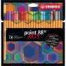 Sets de feutres STABILO® point 88 ARTY, 24 feutres, Set