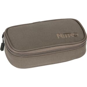 NITRO Federtasche »Pencil Case XL«, Federmäppchen, Schlampermäppchen,... braun