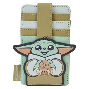 Star Wars Karten-Etui - The Mandalorian - Loungefly - Grogu and Crabbies - für Damen - multicolor