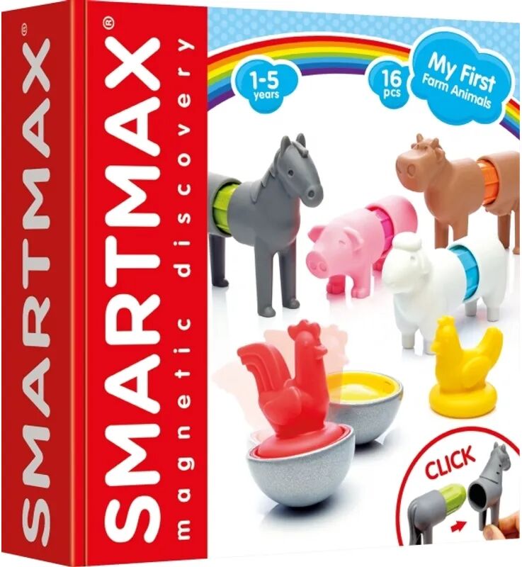 Smartmax Magnet-Tiere MY FIRST FARM ANIMALS 16-teilig in bunt