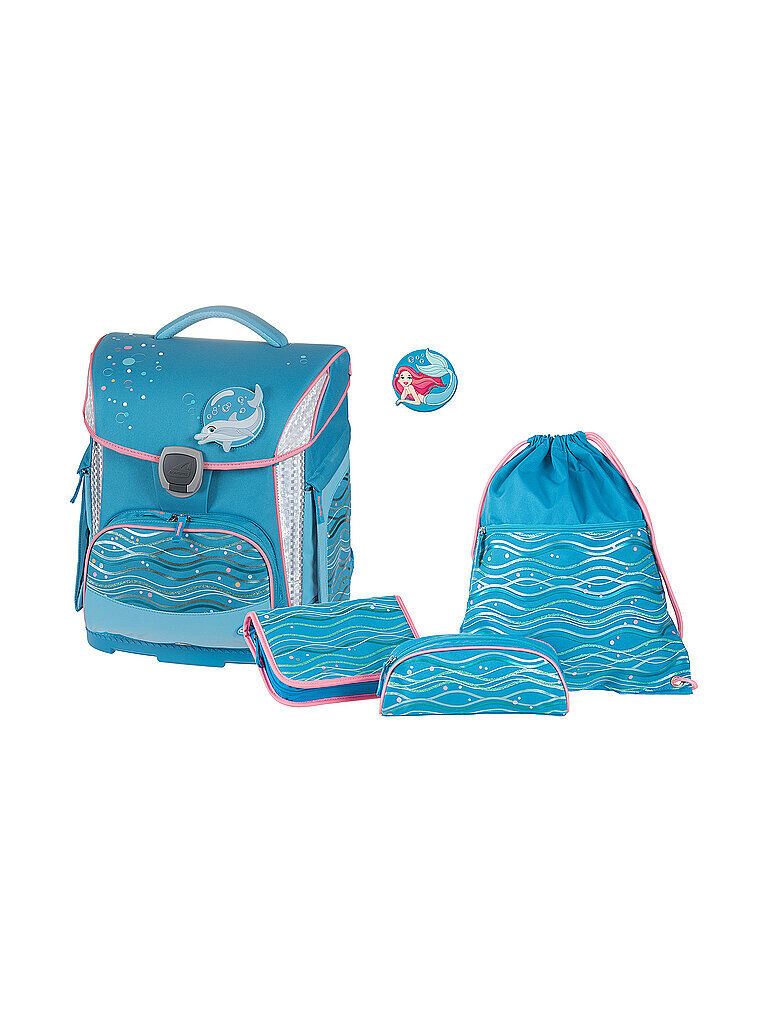 SCHNEIDERS Schultaschen Set 4tlg Ocean Blue