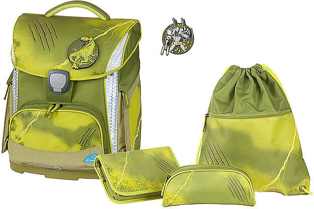 SCHNEIDERS Schultaschen Set 4tlg Wild Olive