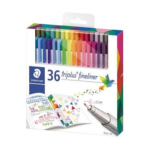 Staedtler Fineliner triplus 334 C36 sortiert 36 St./Pack.