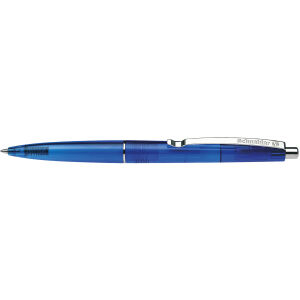 Schneider Novus Vertriebs GmbH Schneider Icy Colours 20 Kugelschreiber, Schreibstift mit leicht gewölbte Korpus bewirkt eine angenehme Schreibhaltung, 1 Packung = 20 Stück, blau