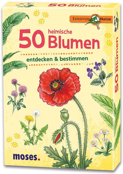 Moses Expedition Natur 50 heimische Blumen