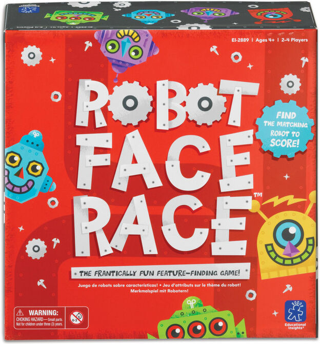 Learning Resources Robot Face Race