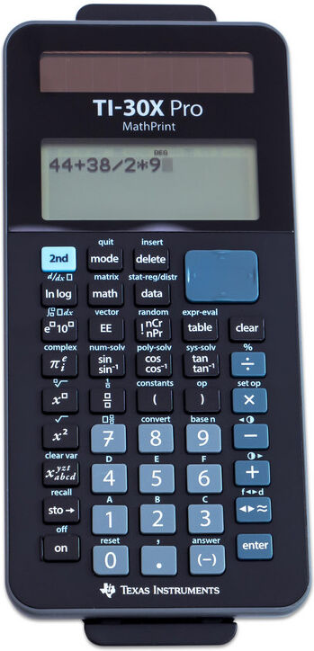 Texas Instruments TI-30 X Pro MathPrint