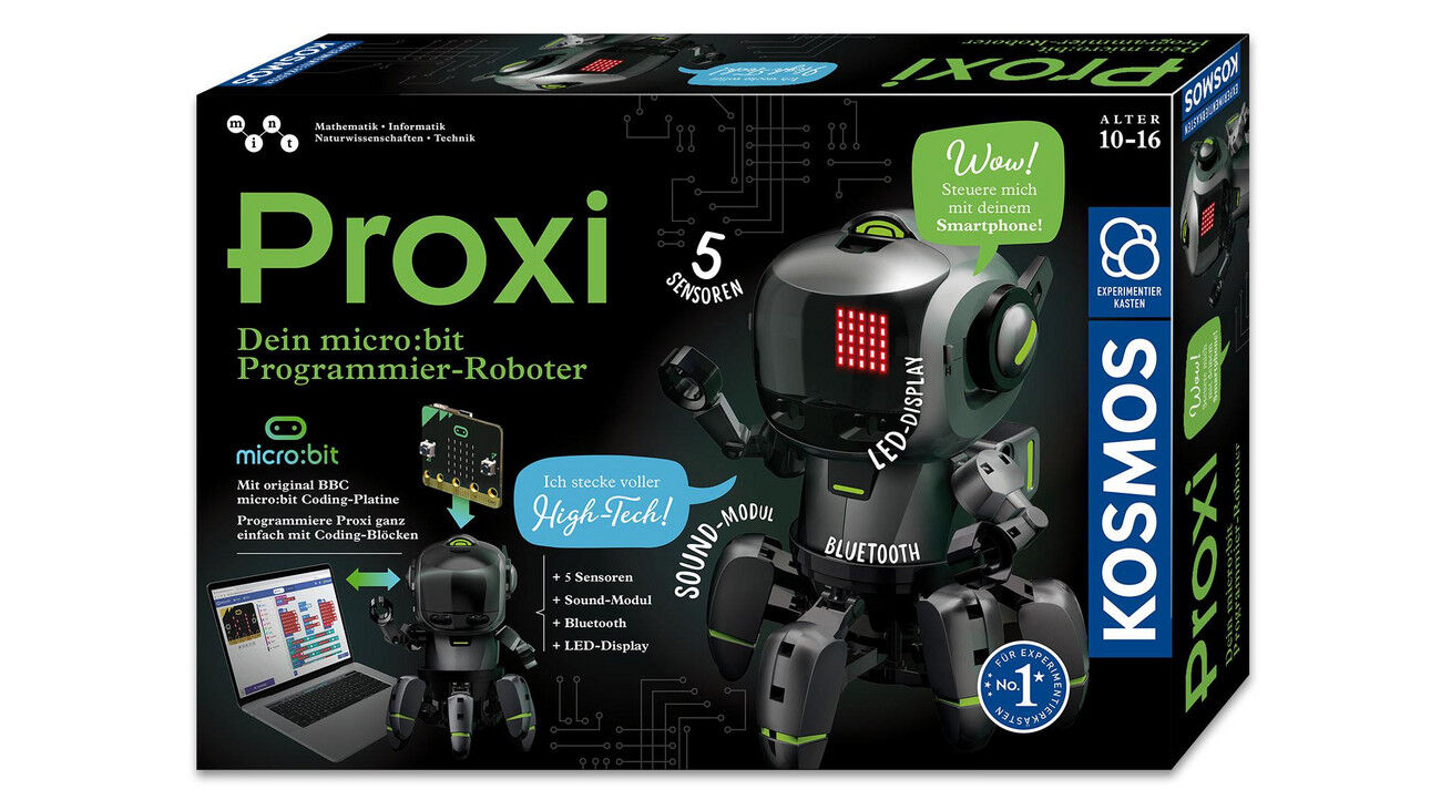 KOSMOS Proxi micro:bit Programmier-Roboter