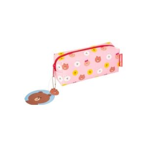 Line Friends LINE FRIENDS pencil case - Cosmetic bag with the image of a teddy bear, universal