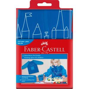 Faber-Castell 201203 male forklæde One size Blå Polyester, Maler forklæde