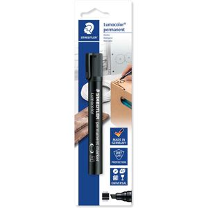 Staedtler Rotulador permanente Lumocolor 350 negro