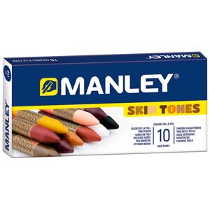 Manley Cera grasas  tonos piel 10 colores