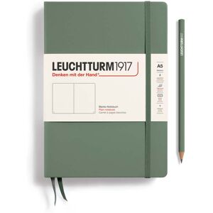 Leuchtturm Libreta  A5 tapa dura liso oliva