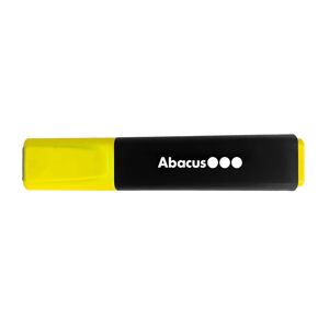 Abacus Marcador fluorescente  amarillo 10u