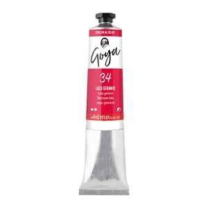 Titan Arts Pintura al óleo Goya 20ml laca geranio