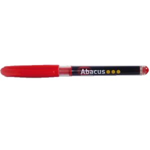 Abacus Bolígrafo Roller  rojo, 10 unidades