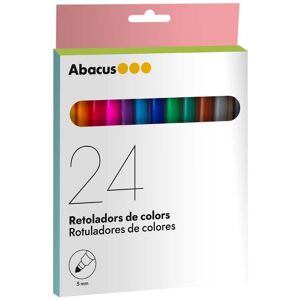 Abacus Rotuladores de colores  24u