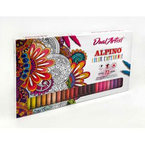 Alpino Rotuladores  Dual Artist Color Experience 72 colores