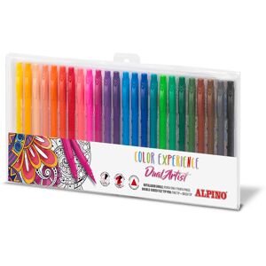 Alpino Rotuladores de colores doble punta  24u