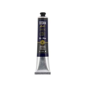 Titan Arts Pintura al óleo Titan 60ml negro Iivori